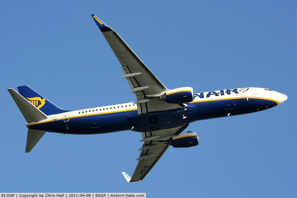 EI-DAF, 2002 Boeing 737-8AS C/N 29939, Ryanair