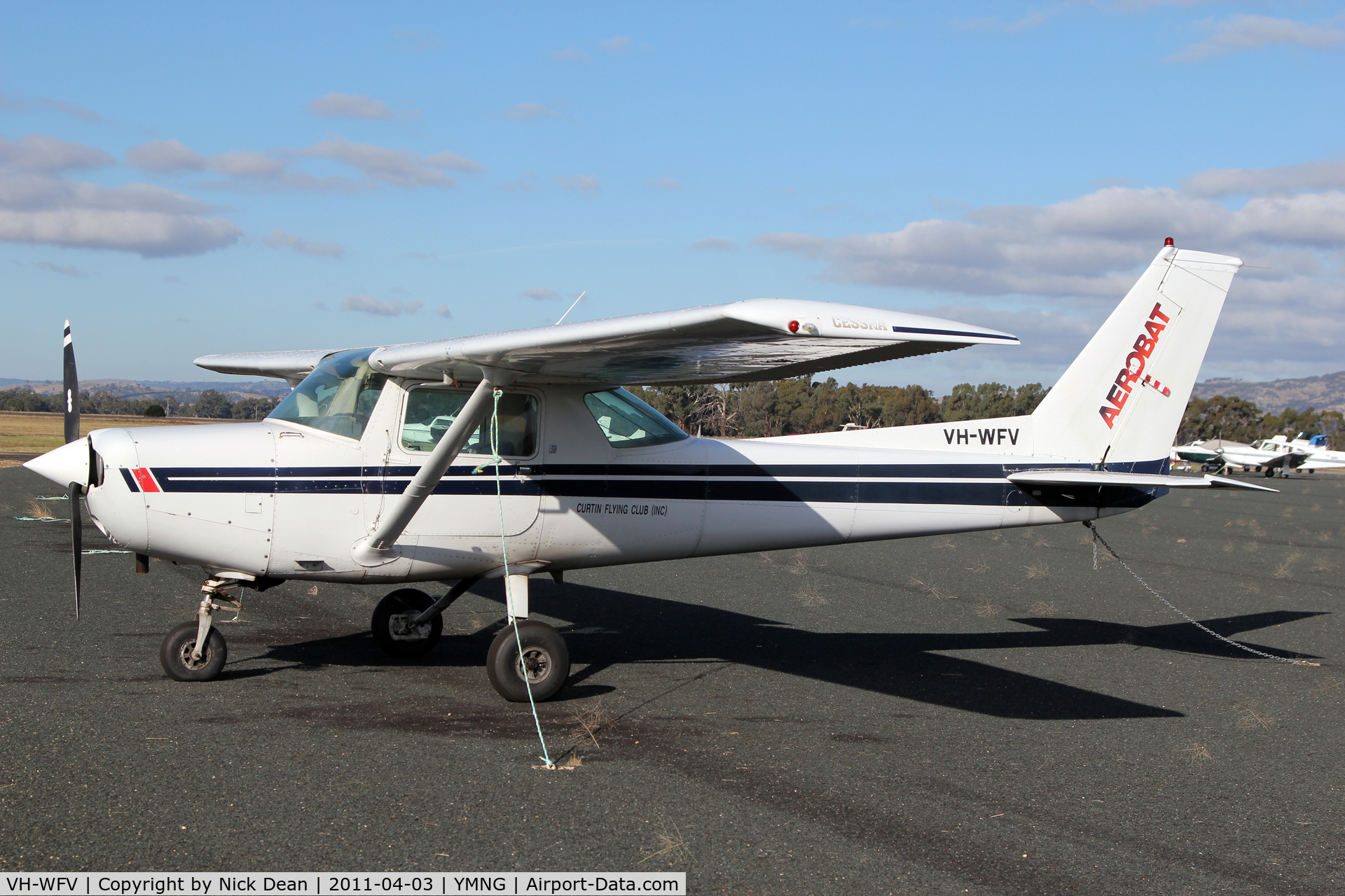 VH-WFV, Cessna A152 Aerobat C/N A1521024, YMNG