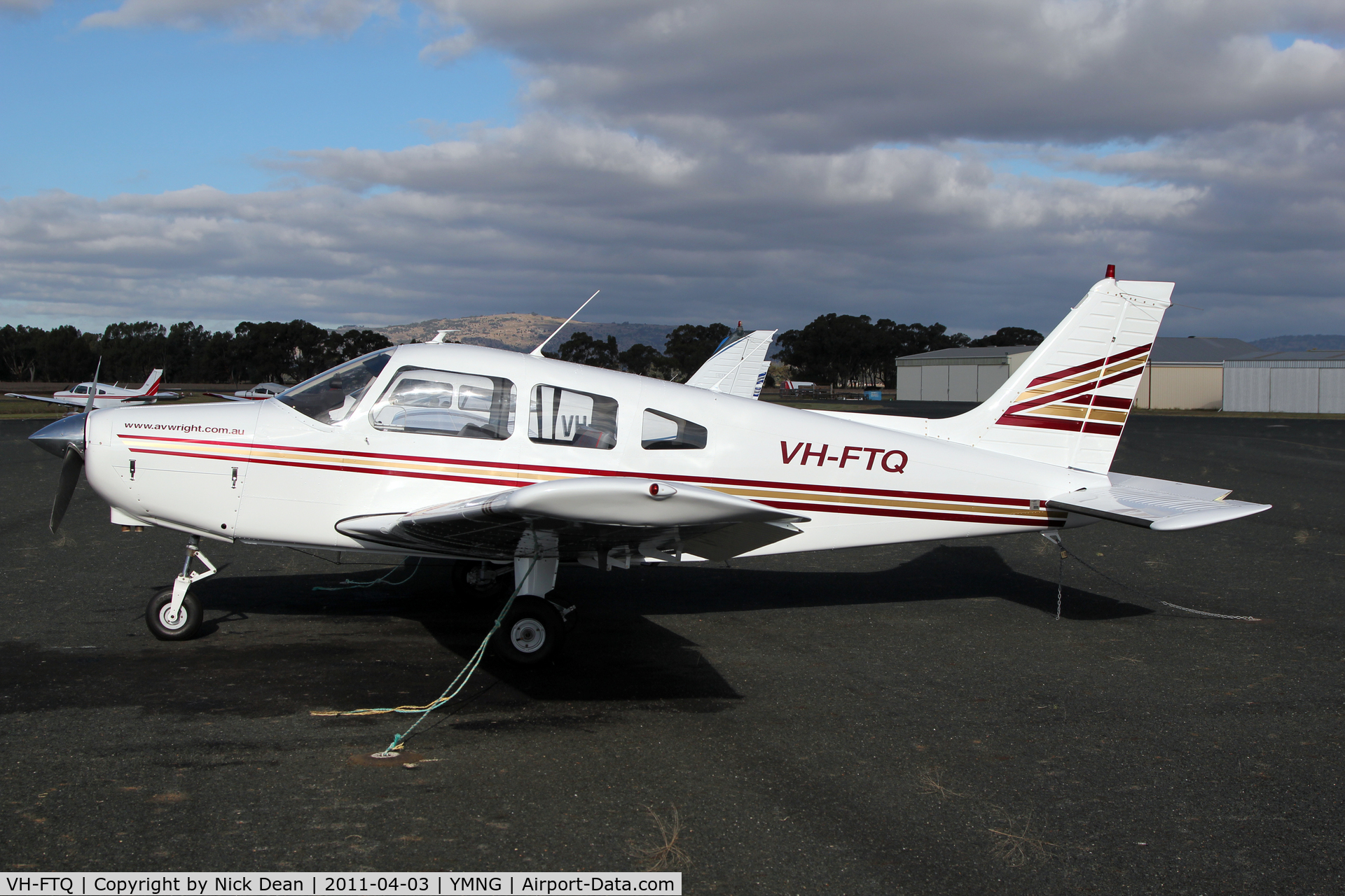 VH-FTQ, 1979 Piper PA-28-161 C/N 28-7916567, YMNG