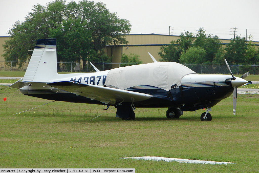 N4387W, Mooney M20K C/N 25-1125, Mooney Aircraft Corp. M20K, c/n: 25-1125