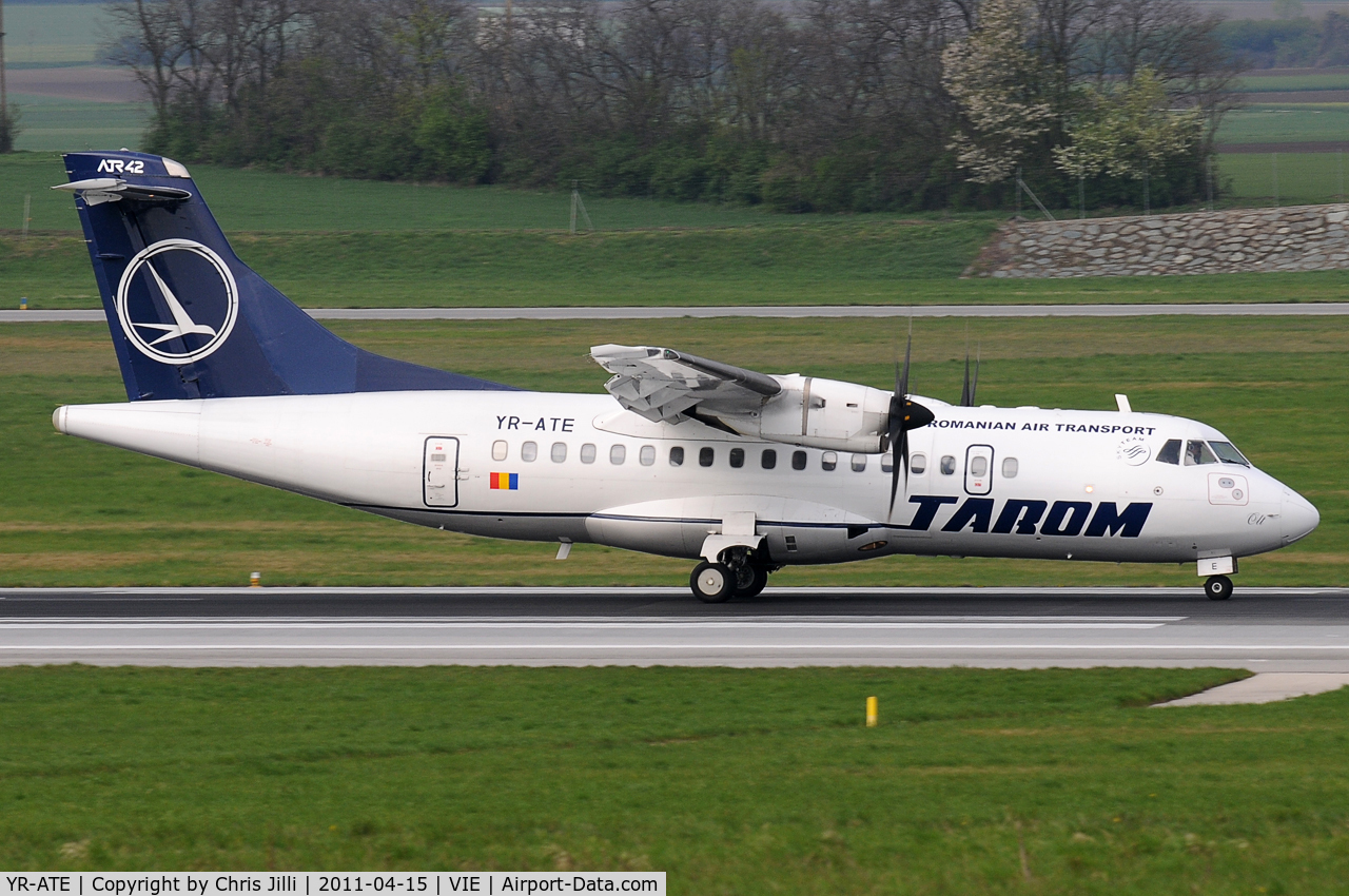 YR-ATE, 1998 ATR 42-500 C/N 596, TAROM