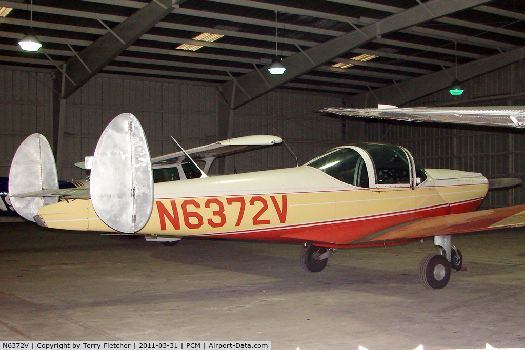 N6372V, 1965 Alon A2 Aircoupe C/N A-48, 1965 Alon A2, c/n: A-48