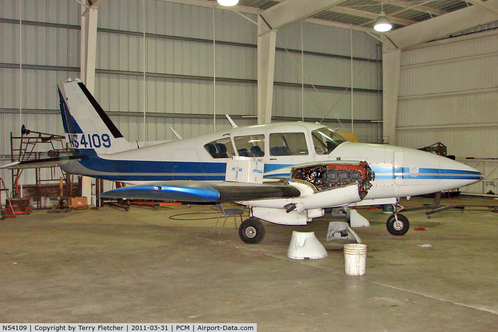 N54109, 1974 Piper PA-23-250 C/N 27-7405421, 1974 Piper PA-23-250, c/n: 27-7405421