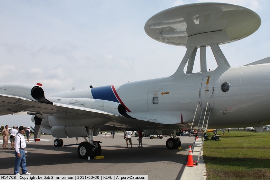 N147CS, Lockheed P-3 AEW&C C/N 185-5162, On display at Sun N Fun 2011 - Lakeland, FL