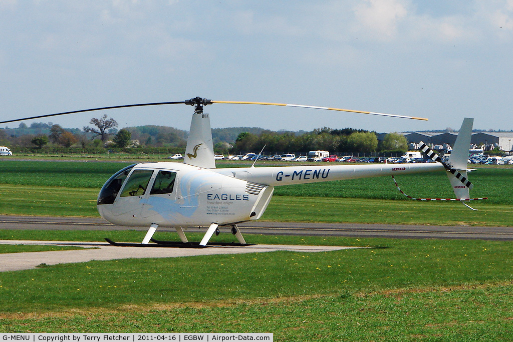 G-MENU, 2008 Robinson R44 Raven II C/N 12664, 2008 ROBINSON HELICOPTER CO INC ROBINSON R44 RAVEN II, c/n: 12664