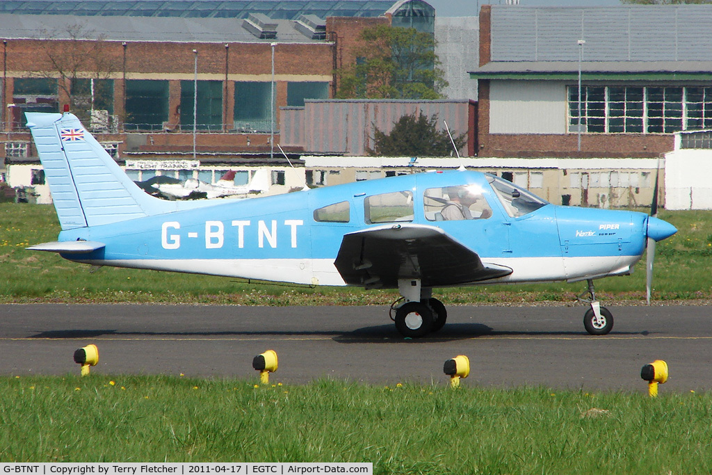 G-BTNT, 1976 Piper PA-28-151 Cherokee Warrior C/N 28-7615401, 1976 Piper PIPER PA-28-151, c/n: 28-7615401