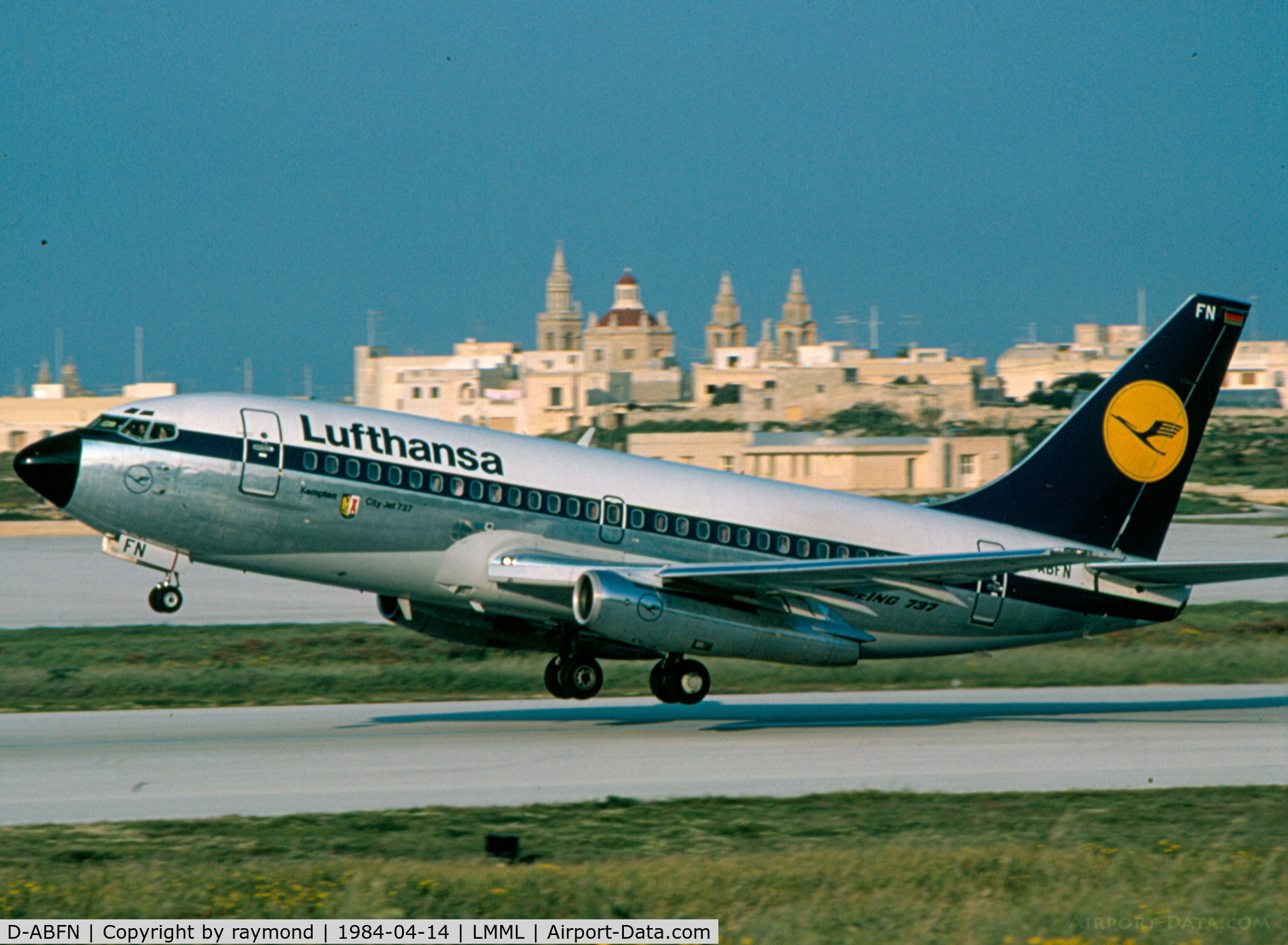 D-ABFN, 1981 Boeing 737-230 C/N 22122, B737 D-ABFN Lufthansa