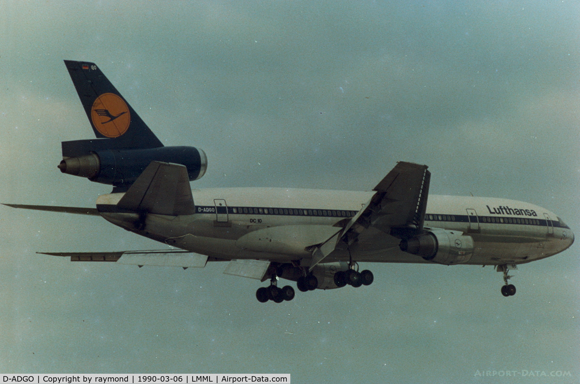 D-ADGO, 1974 McDonnell Douglas DC-10-30 C/N 47926, DC10 D-ADGO Lufthansa