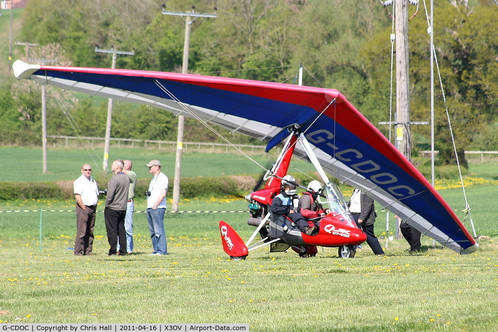 G-CDOC, 2005 P&M Aviation Quik GT450 C/N 8123, at Over Farm