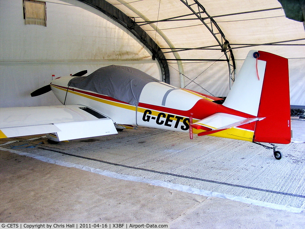 G-CETS, 2003 Vans RV-7 C/N 70529, at Bidford Airfield