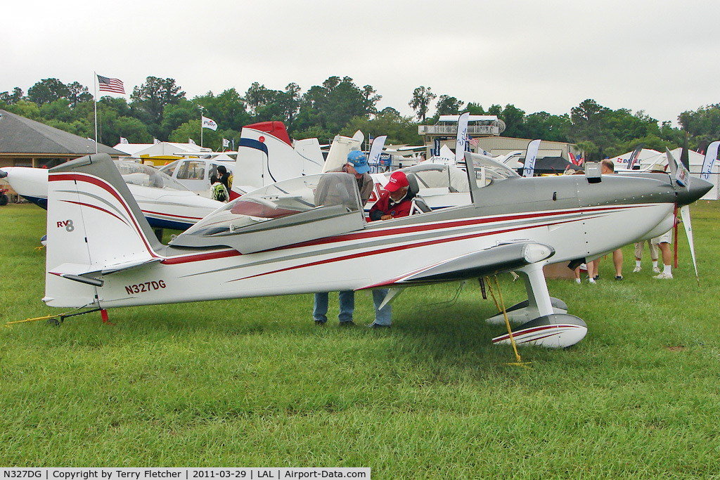 N327DG, Vans RV-8 C/N 82766, 2011 Sun n Fun -  Lakeland , Florida