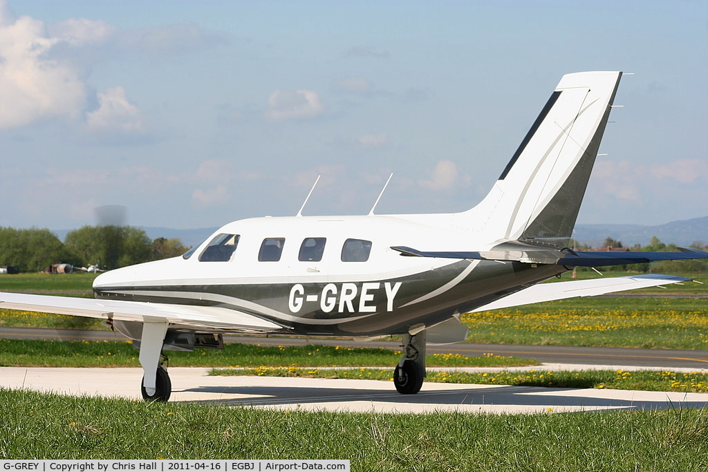 G-GREY, 1998 Piper PA-46-350P Malibu Mirage C/N 4636155, privately owned