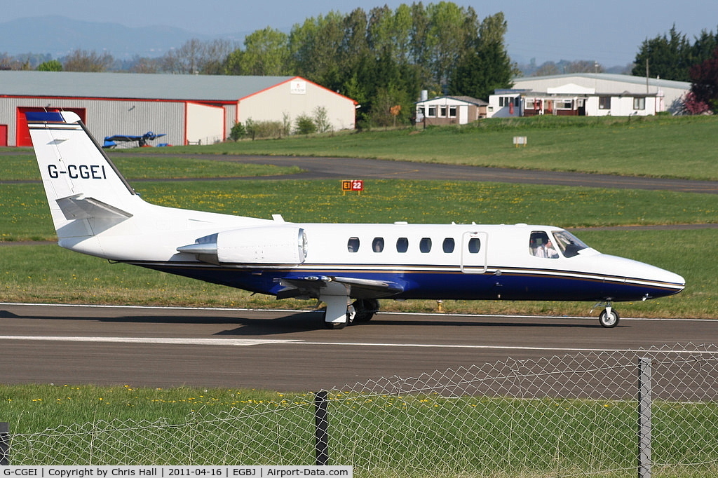 G-CGEI, 2000 Cessna 550 Citation Bravo C/N 550-0951, Privately owned