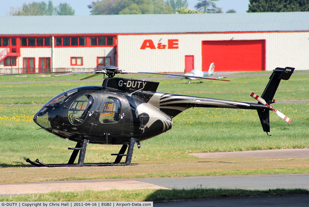 G-DUTY, 2009 MD Helicopters 369E C/N 0591E, Toure International Ltd
