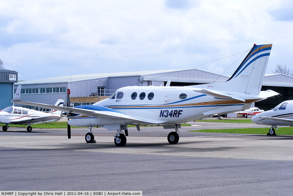 N34RF, 1994 Beech C90B King Air C/N LJ-1371, Roflec Inc