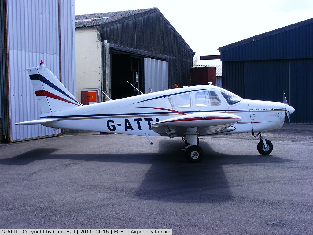 G-ATTI, 1966 Piper PA-28-140 Cherokee C/N 28-21951, ATTI flying group