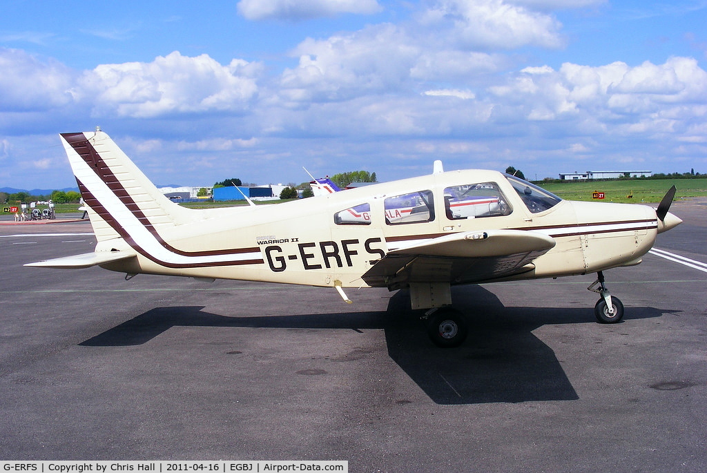 G-ERFS, 1982 Piper PA-28-161 Cherokee Warrior II C/N 28-8216051, Cunning Plan Development Ltd