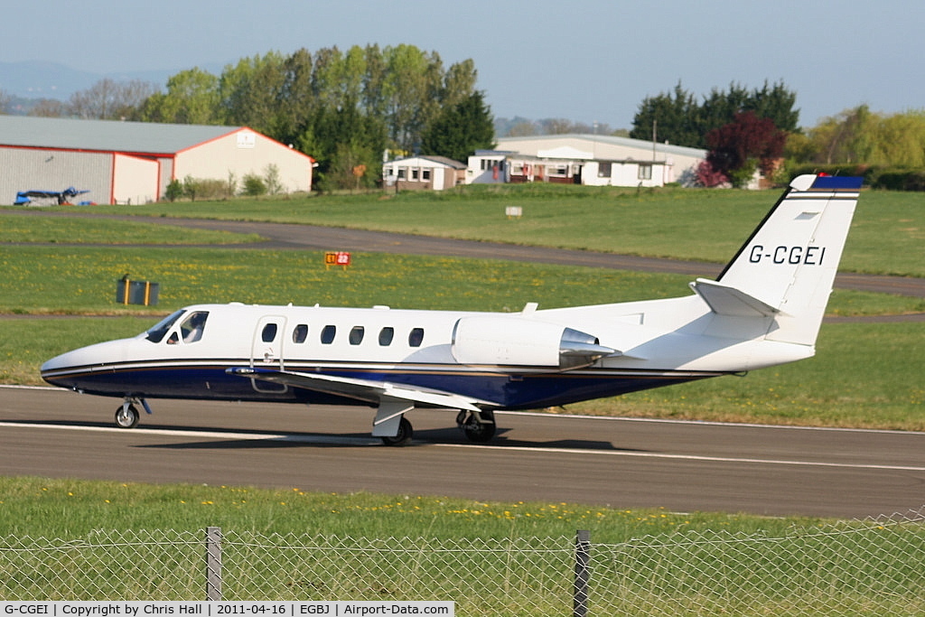 G-CGEI, 2000 Cessna 550 Citation Bravo C/N 550-0951, Privately owned