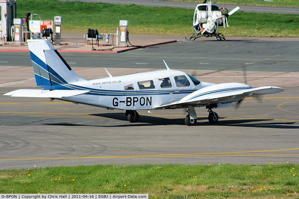 G-BPON, 1975 Piper PA-34-200T Seneca II C/N 34-7570040, TGD Leasing