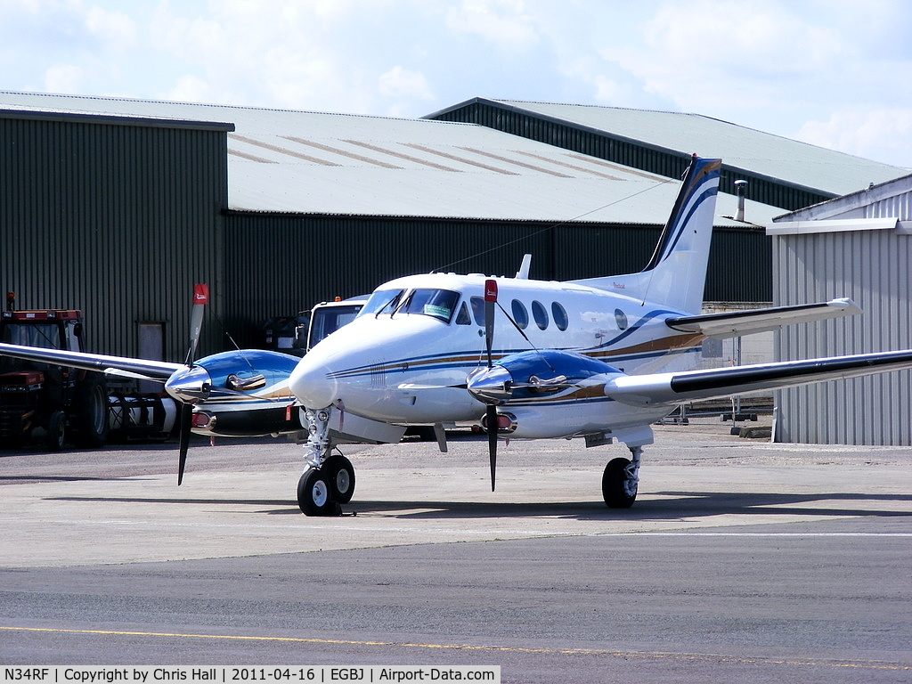 N34RF, 1994 Beech C90B King Air C/N LJ-1371, Roflec Inc