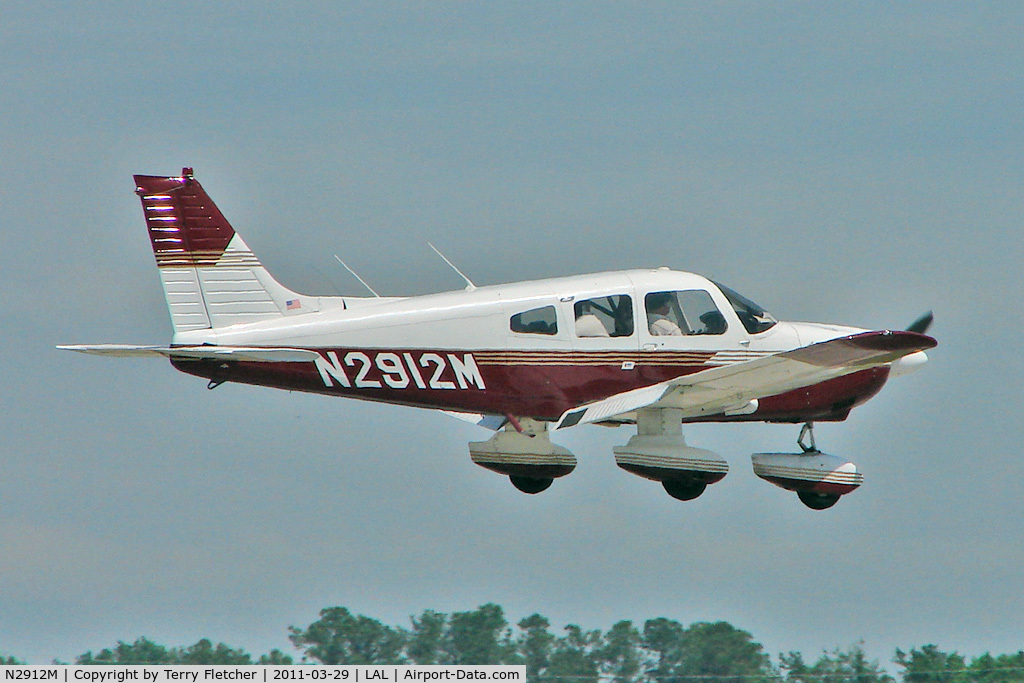 N2912M, 1977 Piper PA-28-181 C/N 28-7890279, 2011 Sun n Fun - Lakeland , Florida