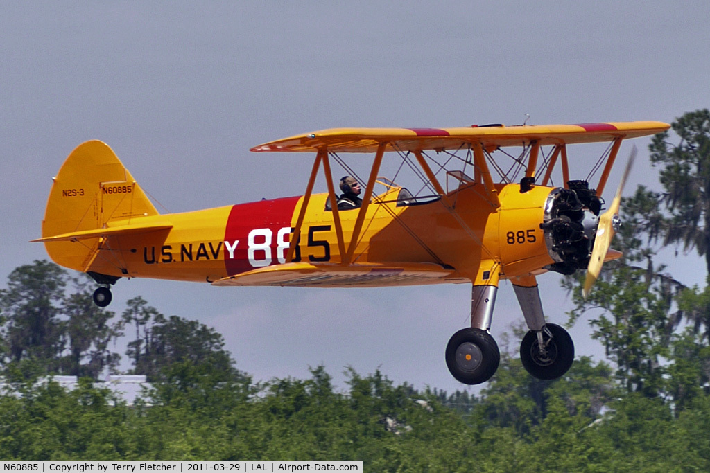 N60885, 1941 Boeing A75N1(PT17) C/N 75-2757, 2011 Sun n Fun - Lakeland , Florida