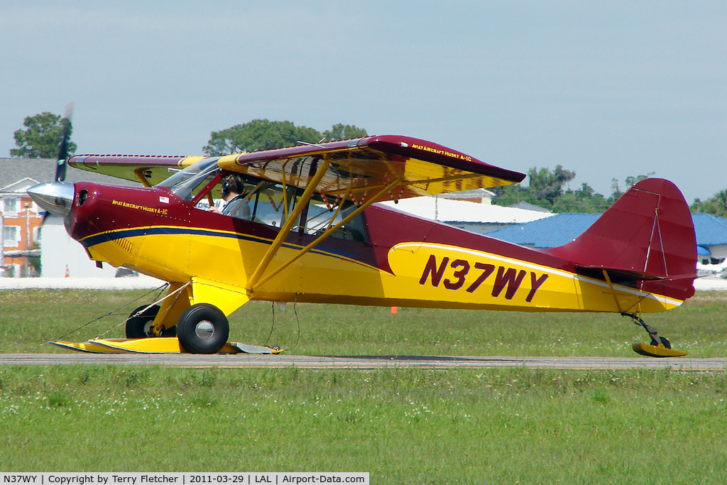 N37WY, Aviat A-1C-180 Husky C/N 3117, 2011 Sun n Fun  - Lakeland , Florida