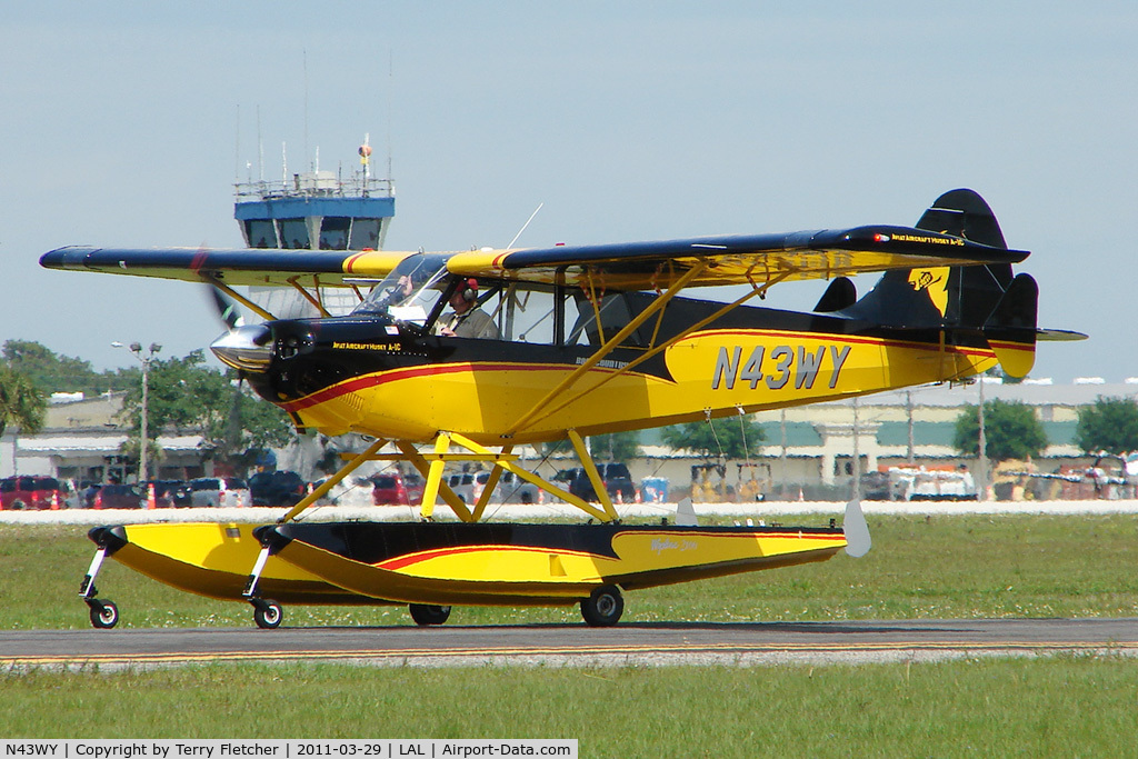 N43WY, 2011 Aviat A-1C-180 Husky C/N 3113, 2011 Sun n Fun  - Lakeland , Florida