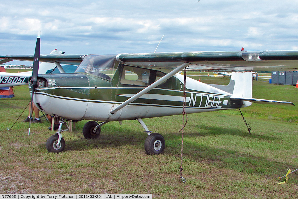 N7766E, 1959 Cessna 150 C/N 17566, 2011 Sun n Fun  - Lakeland , Florida