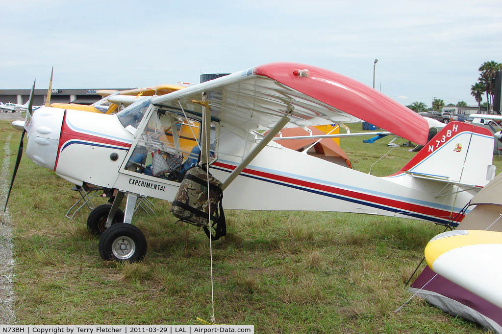 N73BH, 1991 Denney Kitfox Model 3 C/N 1000, 2011 Sun n Fun  - Lakeland , Florida