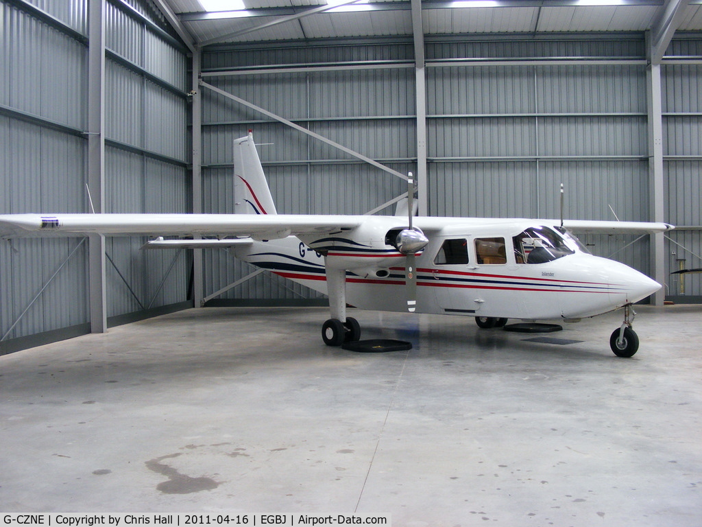 G-CZNE, 2002 Britten-Norman BN-2B-20 Islander C/N 2301, Skyhopper LLP