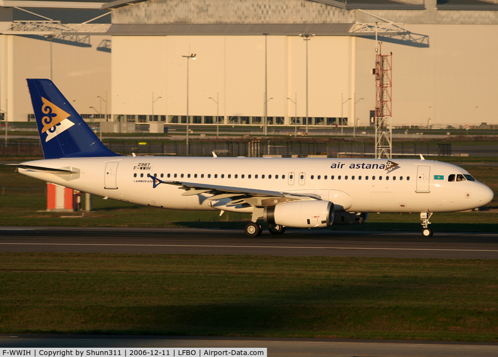 F-WWIH, 2003 Airbus A320-214 C/N 2048, C/n 2987 - To be P4-UAS