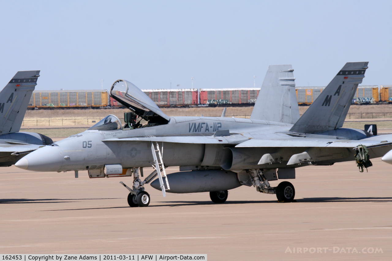 162453, McDonnell Douglas F/A-18A+ Hornet C/N 0303, At Alliance Airport - Fort Worth, TX