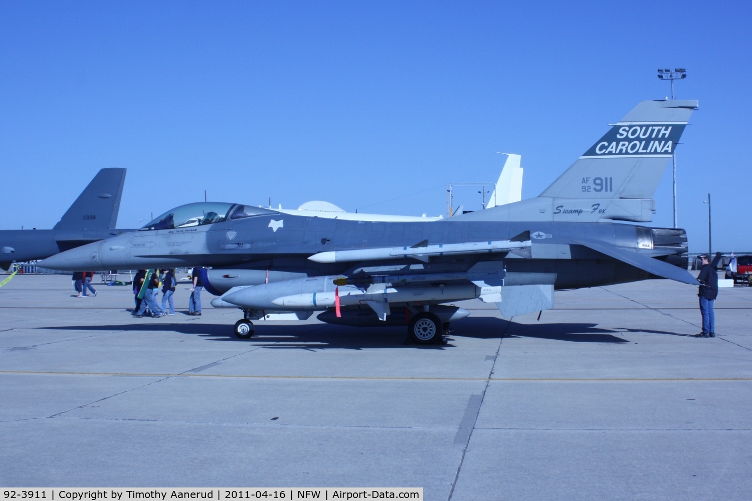 92-3911, 1992 Lockheed F-16C Fighting Falcon C/N CC-153, Lockheed F-16C, c/n: CC-153; Air Expo 2011