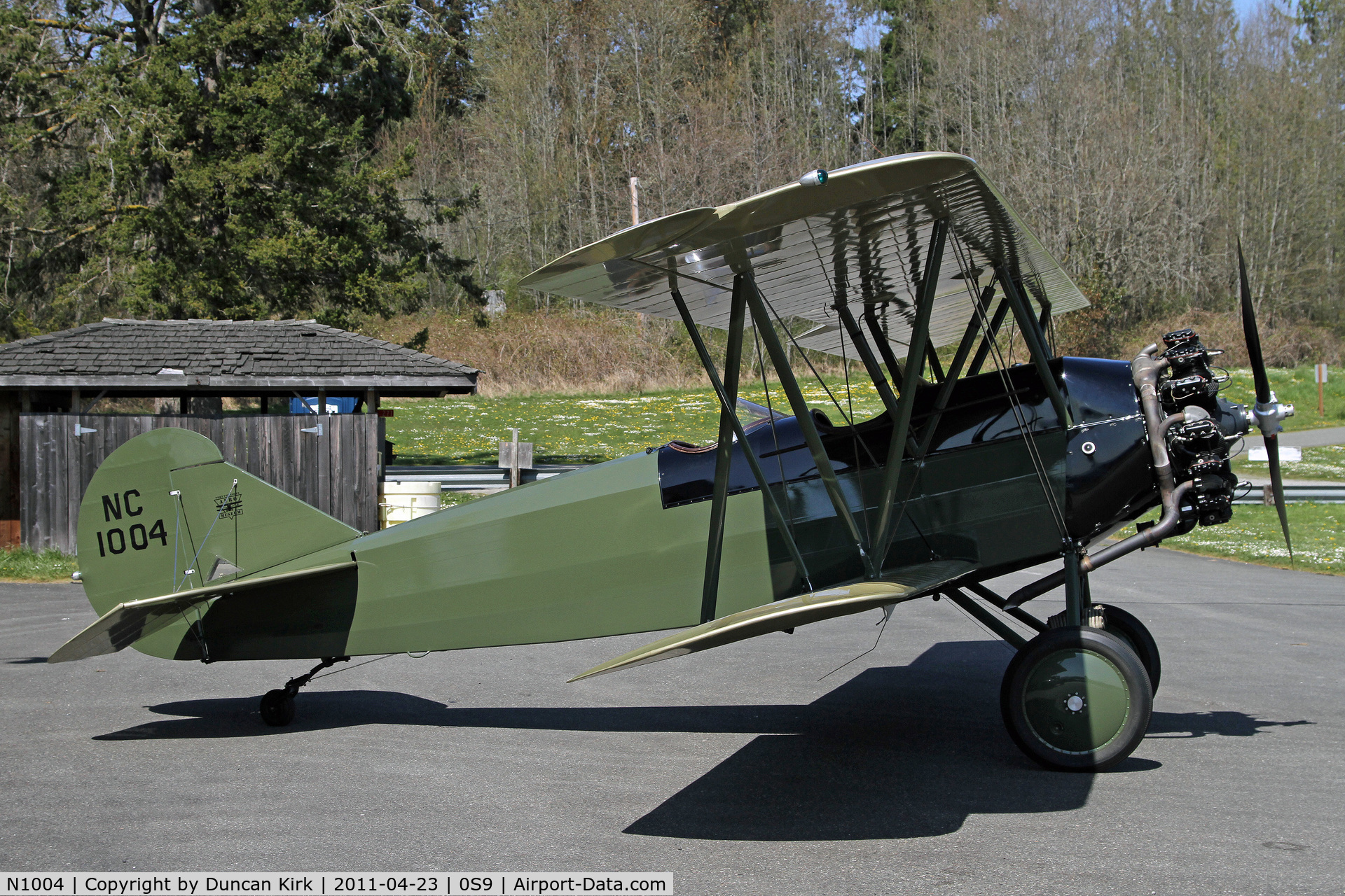 N1004, 1928 Curtiss-Wright Travel Air 4000 C/N 416, NC1004 provides joy rides for the locals