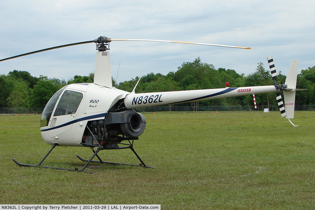 N8362L, 1997 Robinson R22 Beta C/N 2642, 2011 Sun n Fun - Lakeland , Florida