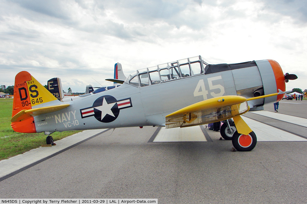 N645DS, 1944 North American SNJ-5 Texan Texan C/N 88-17678, 2011 Sun n Fun - Lakeland , Florida