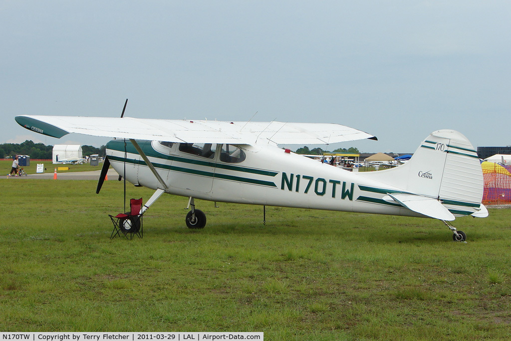 N170TW, 1951 Cessna 170A C/N 20197, 2011 Sun n Fun - Lakeland , Florida