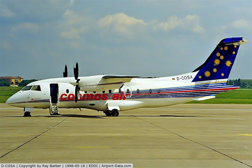 D-COSA, 1997 Dornier 328-110 C/N 3085, Dornier Do.328-110 [3085] Cosmos Air Berlin-Tempelhof~D 18/05/1998