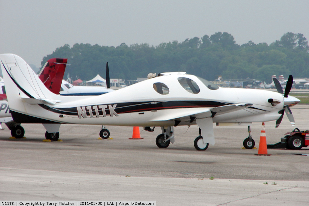 N11TK, Lancair Evolution C/N EVO-006, 2011 Sun n Fun - Lakeland Florida