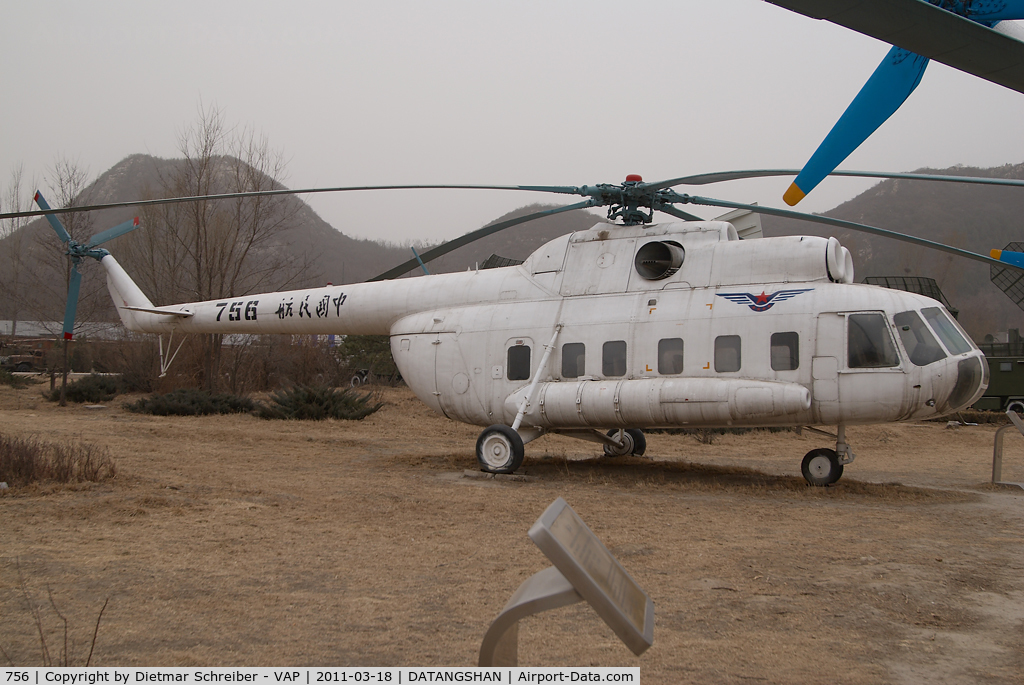 756, Mil Mi-8P C/N 20203, CAAC Mil Mi8