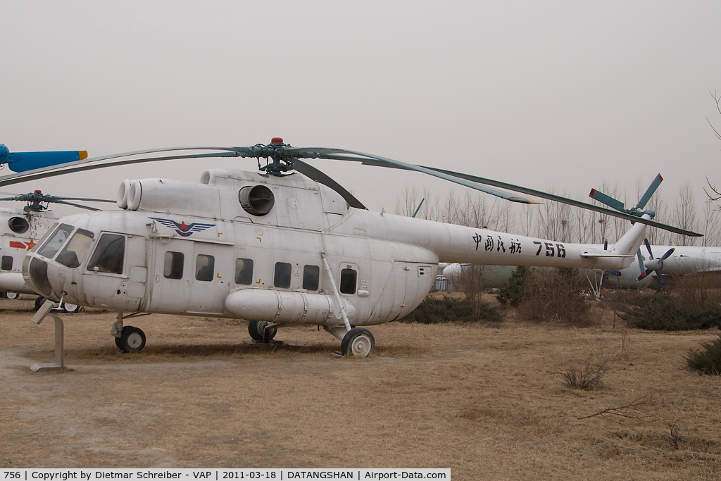 756, Mil Mi-8P C/N 20203, Chinese Air Force Mil Mi8