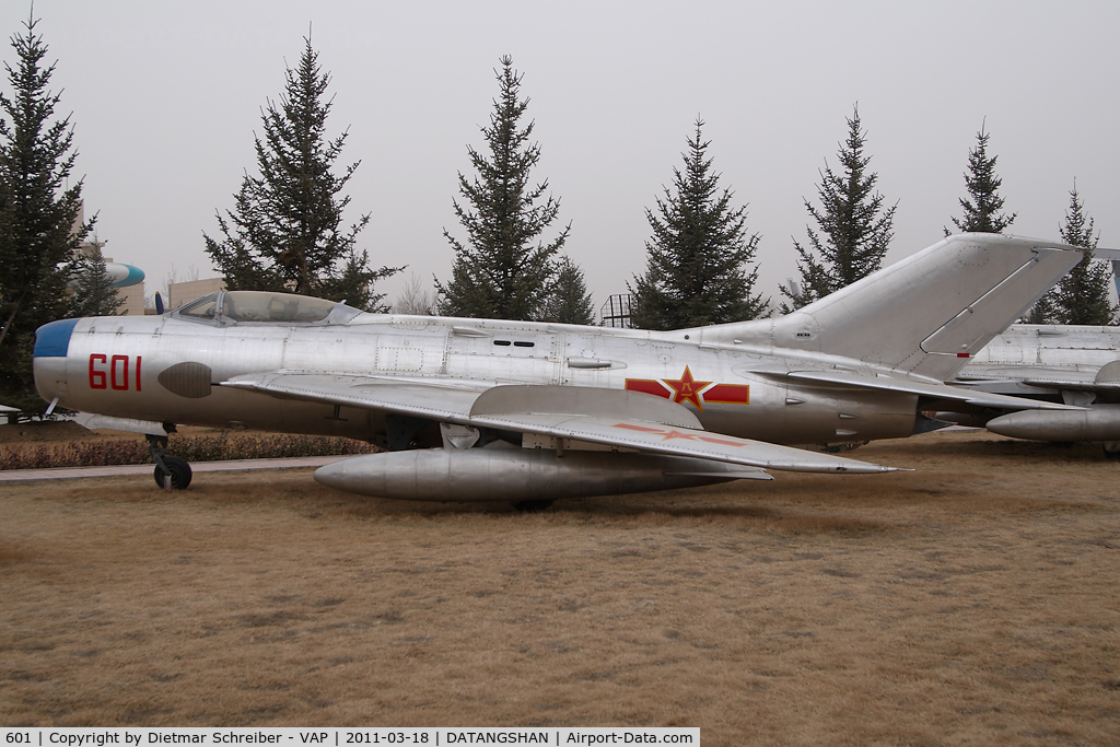 601, Shenyang J-6 C/N Not found  601, Chinese Air Force Shenyang J6