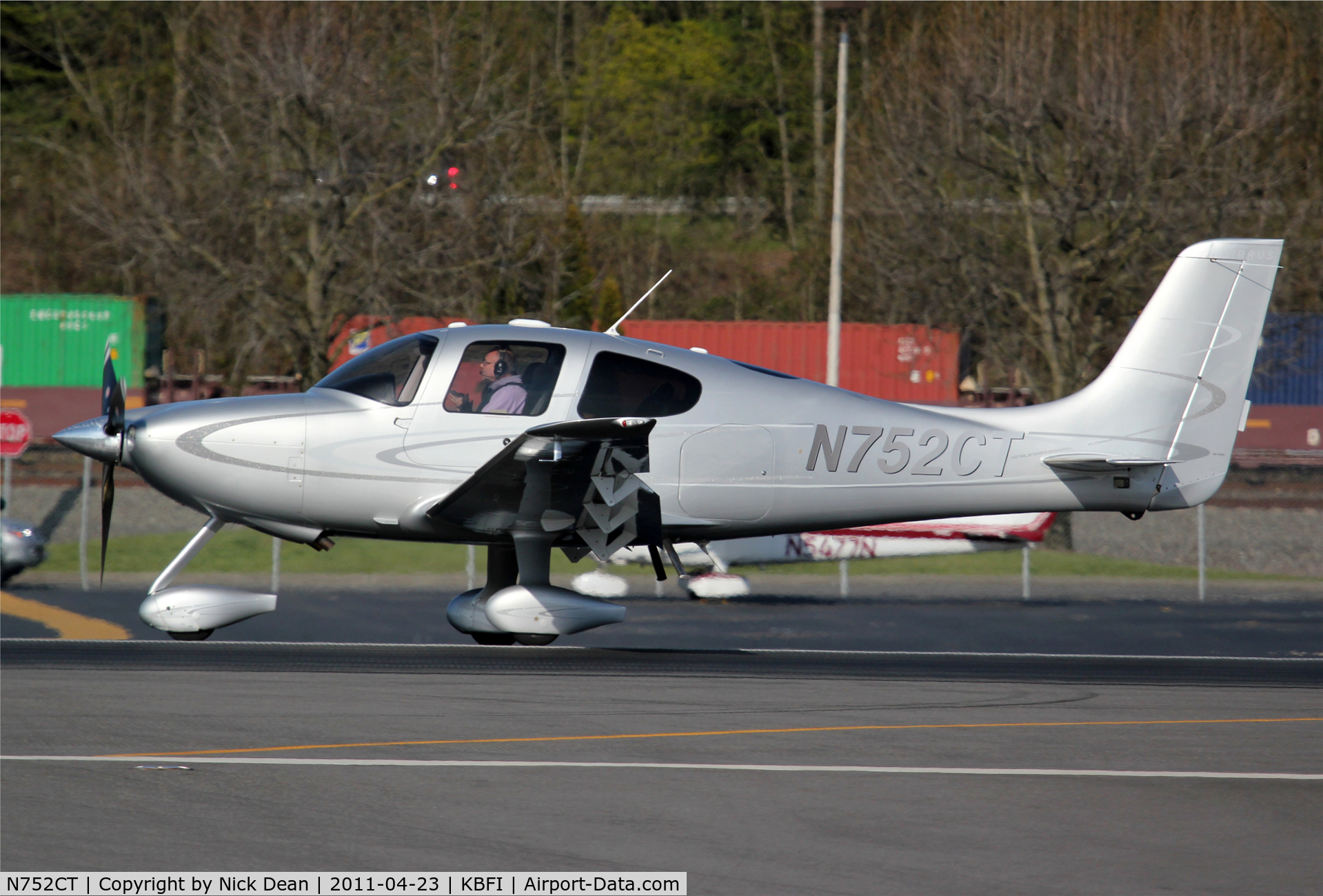 N752CT, 2008 Cirrus SR22 C/N 3290, KBFI/BFI