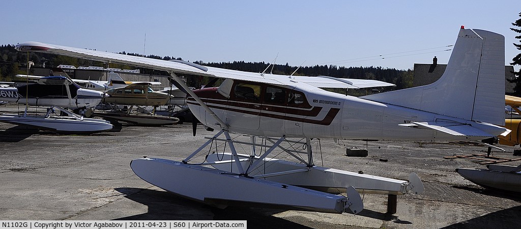 N1102G, 1977 Cessna A185F Skywagon 185 C/N 18503521, At Kenmore Air Harbour