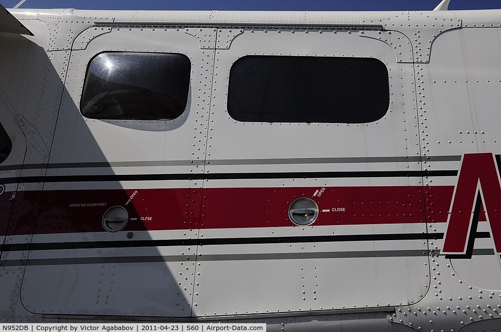 N952DB, De Havilland Canada DHC-2 Beaver Mk.1 C/N 237, At Kenmore Air Harbour. Baggage doors view.