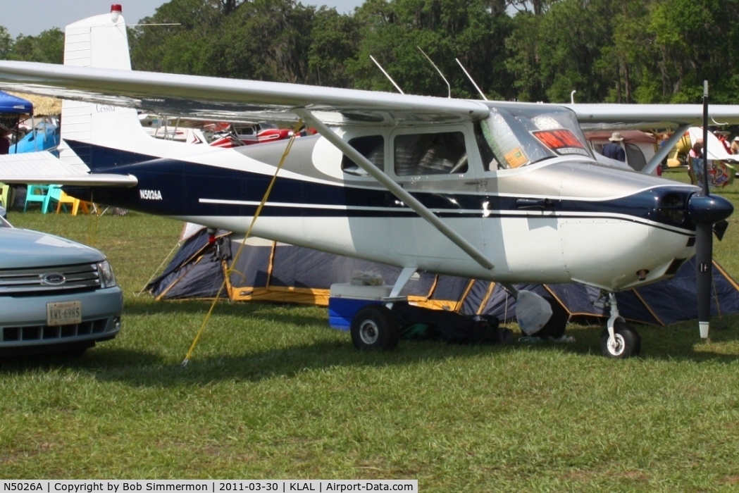 N5026A, 1955 Cessna 172 C/N 28026, Sun N Fun 2011 - Lakeland, FL