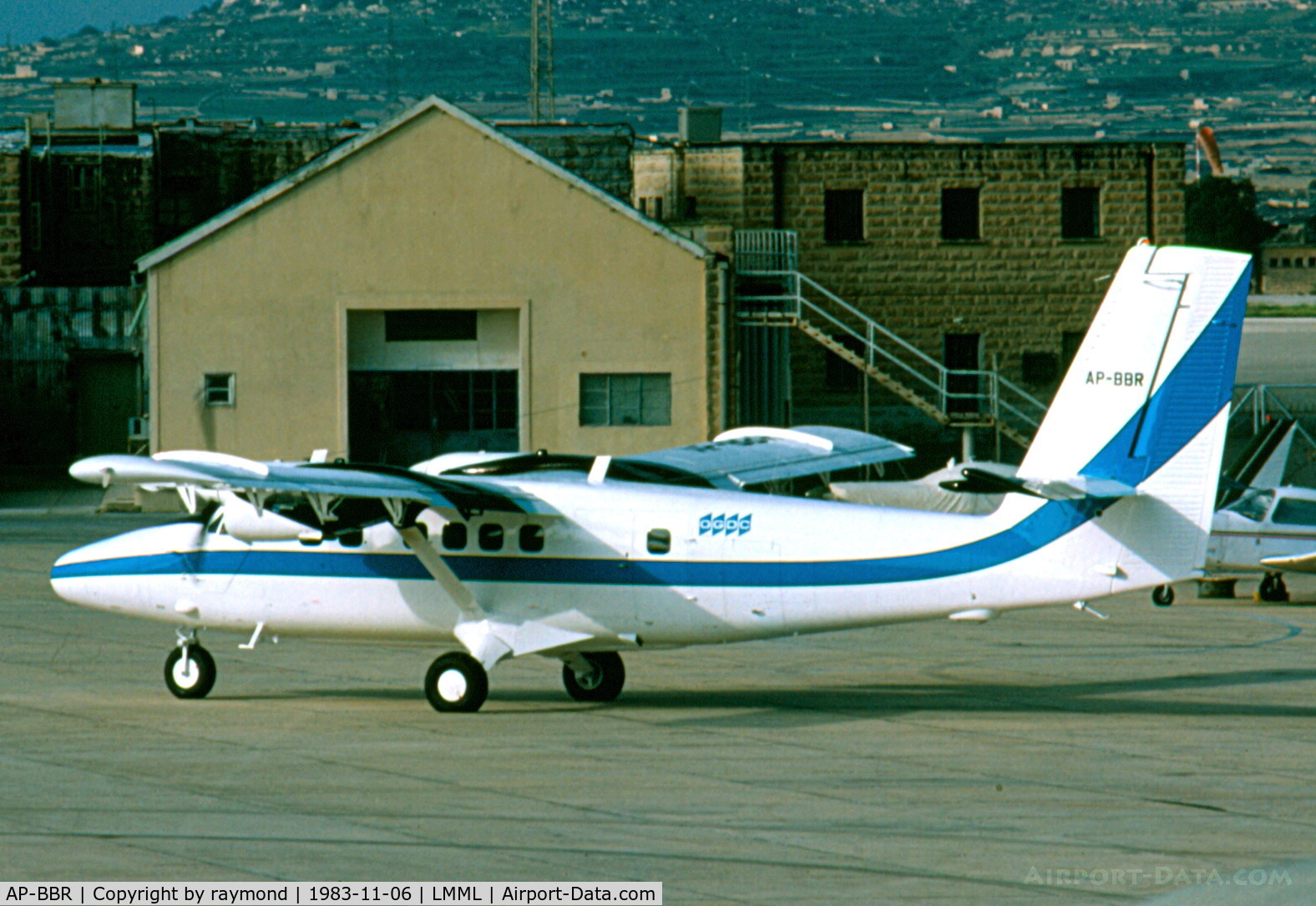 AP-BBR, 1982 De Havilland Canada DHC-6-300 Twin Otter C/N 782, DHC6 Twin Otter AP-BBR Ogoc Oil Company