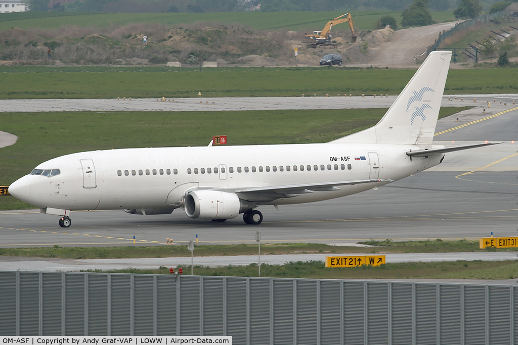 OM-ASF, 1986 Boeing 737-306 C/N 23544, Slovak Airlines 737-300