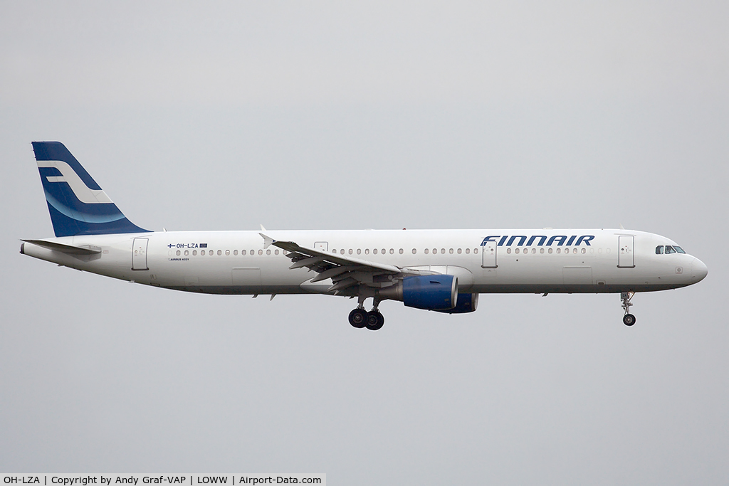 OH-LZA, 1999 Airbus A321-211 C/N 0941, Finnair A321
